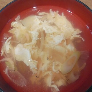 桜えびと卵の中華スープ☆